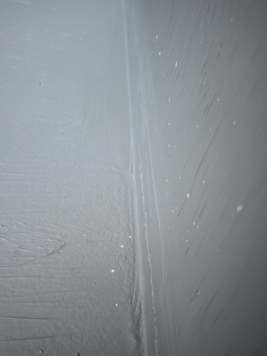 Bond breaker not installed, recorded during a waterproofing inspection in Box Hill
