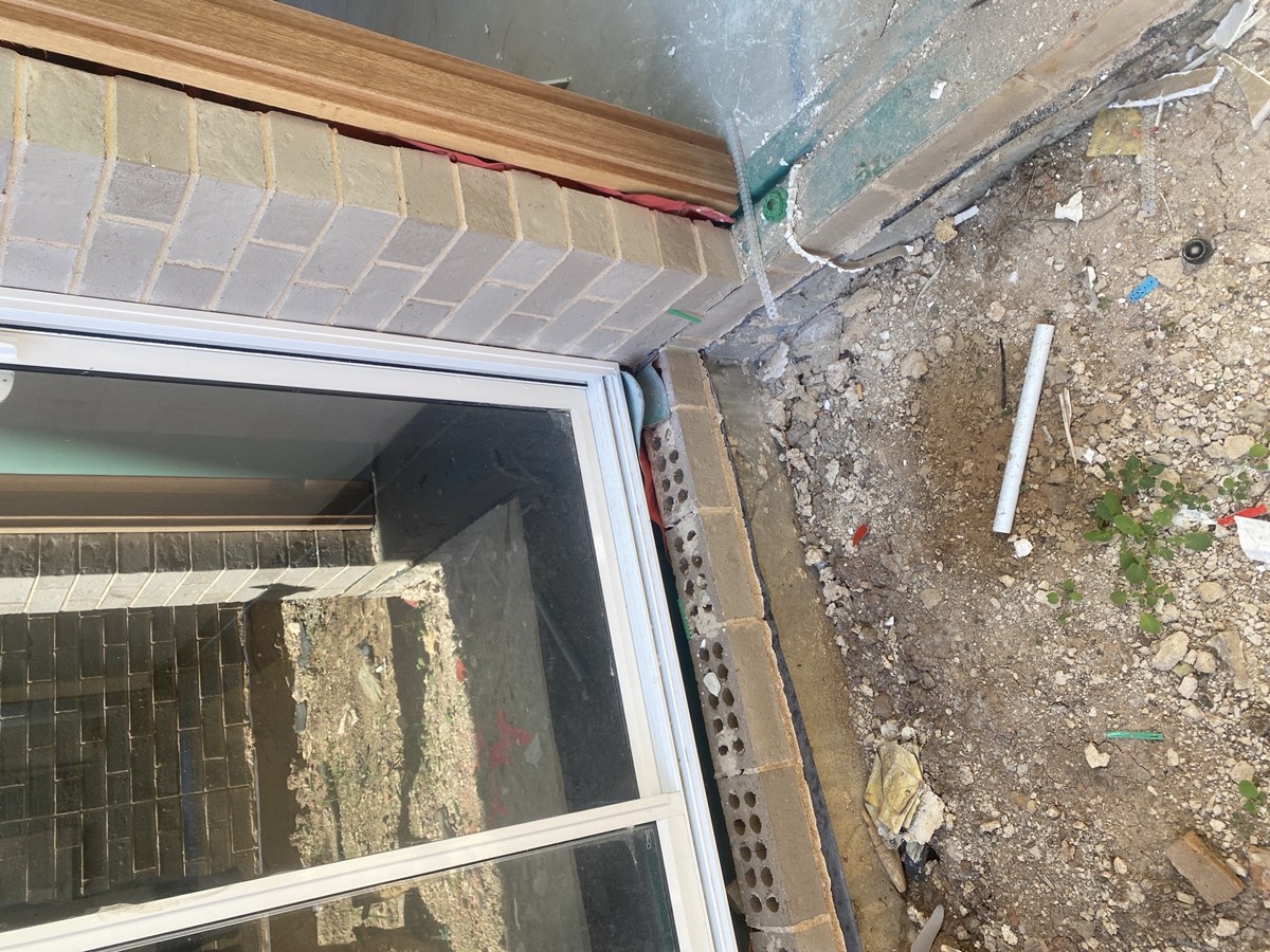 Further incomplete brickwork, Box Hill